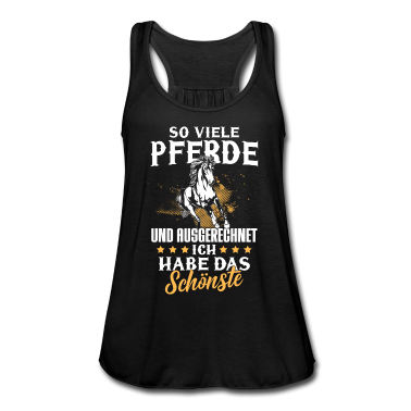 Pferde Tank Top - So viele Pferde und ich habe das Schönste