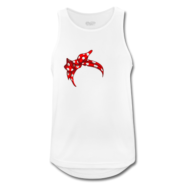 Pferde Tank Top - Pferdekopf Bandana T-Shirt für Pferdefreunde