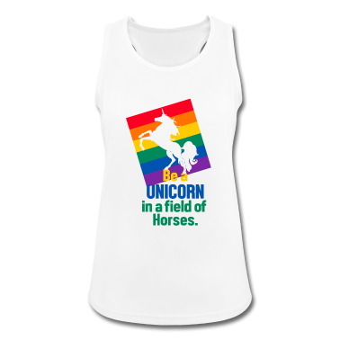 Pferde Tank Top - Schwul Lesbisch LGBT Einhorn Pferd Pony I Geschenk