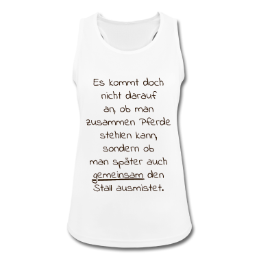 Pferde Tank Top - Pferd Pferde Spruch horse