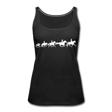 Pferde Tank Top - Dressage Evolution - Ladies