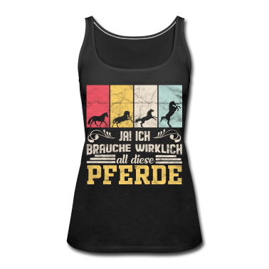 Pferde Tank Top - Pferde Pferde Pferde