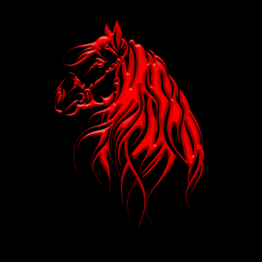 Motiv Pferd - Pferd - Renntier