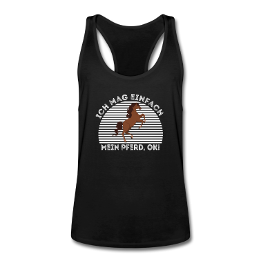 Pferde Tank Top - Ich mag pferde - Mein Pferd