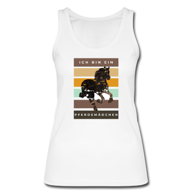 Pferde Tank Top - Pferde Pferd Ich bin ein Pferdemädchen