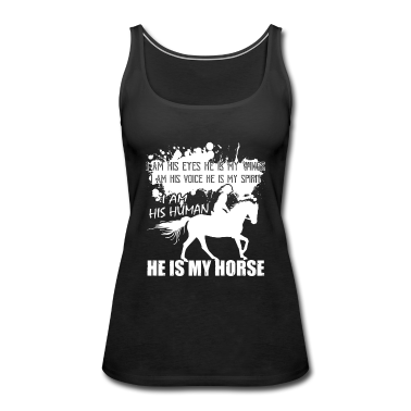 Pferde Tank Top - Er ist mein Pferd