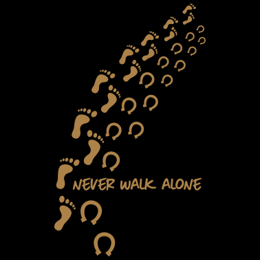 Motiv never walk alone horse