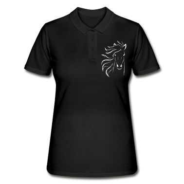 Pferde Poloshirt - Pferd