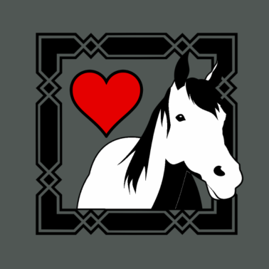 Motiv Die Liebe zum Pferd Geschenk Reiter Reiten