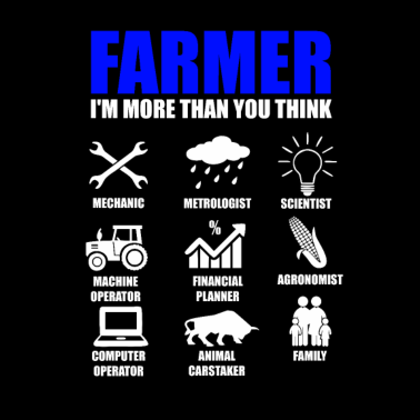 Motiv Landwirt Farmer Bauer Traktor Bauernhof Stall