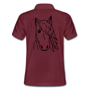 Pferde Poloshirt - Pferd Pferde