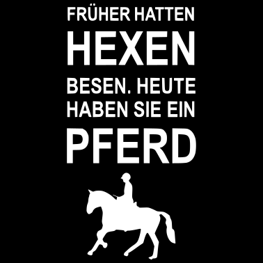 Motiv Hexen mit Pferd
