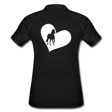 Pferde Poloshirt - Pferd Pferde