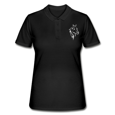 Pferde Poloshirt - Pferd Pferd Pferd Pferd