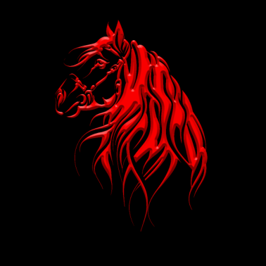 Motiv Pferd - Pferd - Renntier