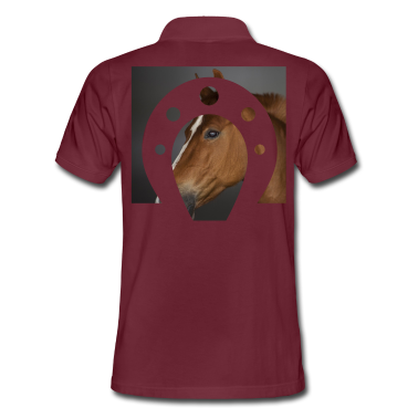 Pferde Poloshirt - PFERD Pferde Hufeisen