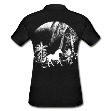 Pferde Poloshirt - Pferd Pferde