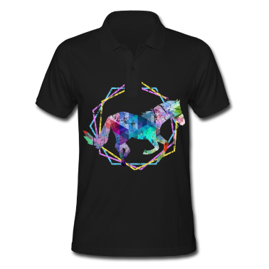 Pferde Poloshirt - Pferd