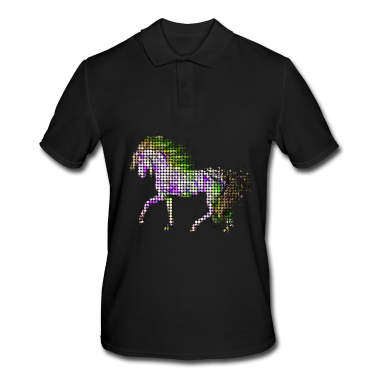 Pferde Poloshirt - Pferd