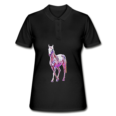 Pferde Poloshirt - Pferd