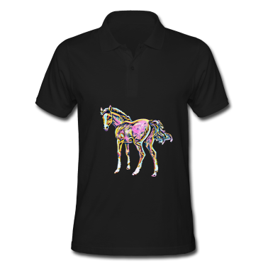 Pferde Poloshirt - Pferd