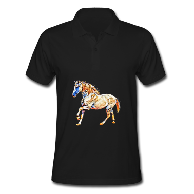 Pferde Poloshirt - Pferd