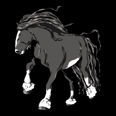 Motiv Shire horse Shire-Horse Pferd Pferde Hengst