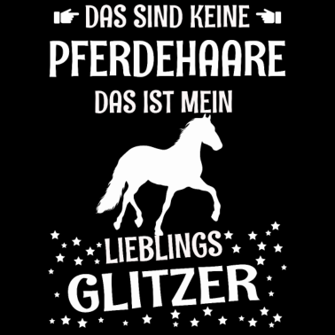 Motiv Pferdehaare Glitzer