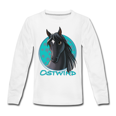 Pferde Langarmshirt - Ostwind Pferd Porträt