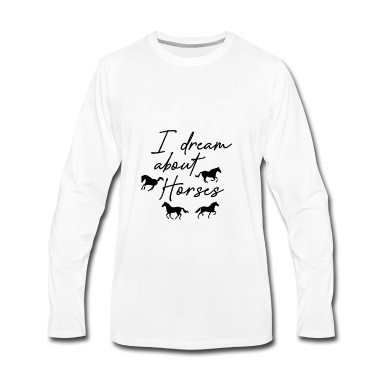 Pferde Langarmshirt - Pferdereiten Reiten Pferd Pferde Reiterin Pony