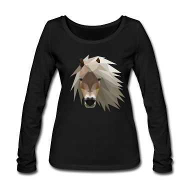 Pferde Langarmshirt - Pferd Pony