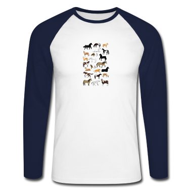 Pferde Langarmshirt - Alle Pferde