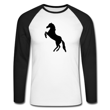 Pferde Langarmshirt - Pferd - Pferde