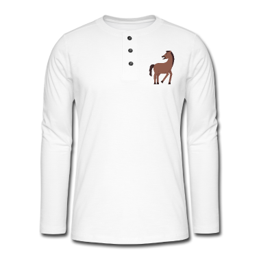 Pferde Langarmshirt - Pferd Pferde