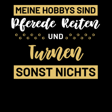 Motiv Turnen Pferd Pferde reiten Rei Turnen Turnerin F