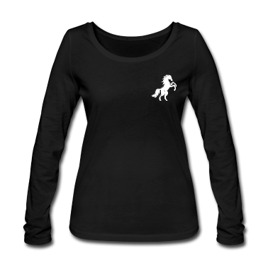 Pferde Langarmshirt - Pferd Pferd Pferd Pferd