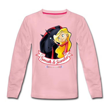 Pferde Langarmshirt - Horseland Sarah & Scarlet