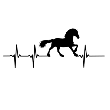 Motiv Pferd Herzschlag