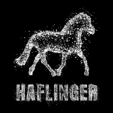 Motiv Haflinger Pferde Tropfen