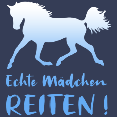 Motiv Echte Mädchen Reiten Pferde Reiterin Geschenk