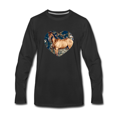 Pferde Langarmshirt - Pferd