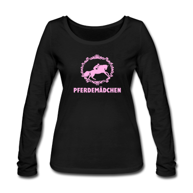 Pferde Langarmshirt - Pferdemädchen Pferde Reiten