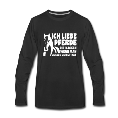 Pferde Langarmshirt - Pferd Pferde Geschenk