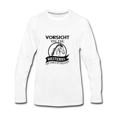 Pferde Langarmshirt - Lustiges Pferde T-Shirt Pferd Geschenk Idee