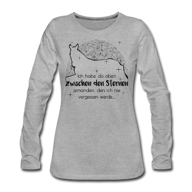 Pferde Langarmshirt - Da oben zwischen den Sternen