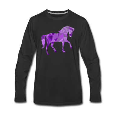 Pferde Langarmshirt - Pferde Mädchen Pferd Geschenk Pferde Dressurpferd