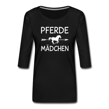 Pferde Langarmshirt - Pferde Mädchen