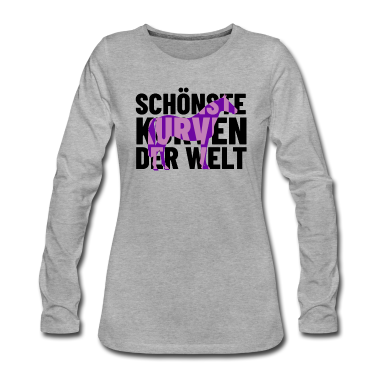 Pferde Langarmshirt - Pferde haben die schönsten Kurven