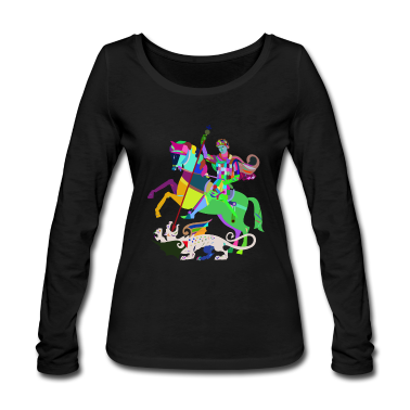 Pferde Langarmshirt - Pferd