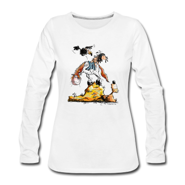 Pferde Langarmshirt - Geringster Widerstand